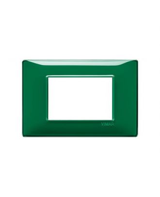 Plana,Cover Frame 3 Modules, Reflex Emerald