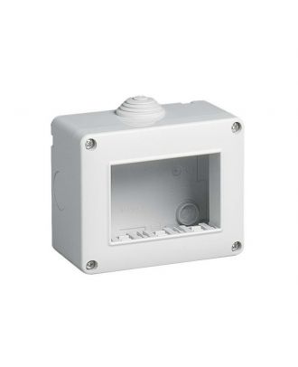 Ip40 Surface Enclosure 3-Module For Eikon And Plana Series