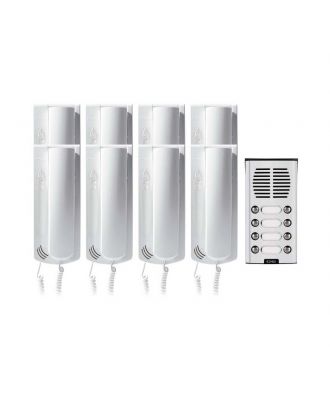Kit Entryphone 8 Users Sound System 8870 Series + 8000 Panel