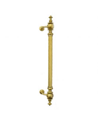 Pull Handle Scettro Classic 60 Cm, Offset, Matt Brass