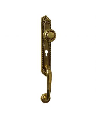 Outside Entrance Set Princess 49 Cm, Antique Brass