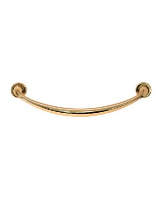 Curvy Door Handle, Gold