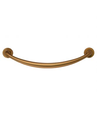 Curvy Door Handle, Satin Nickle