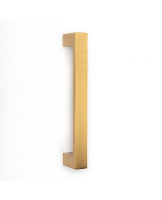 Modern Pull Handle, Satin Gold