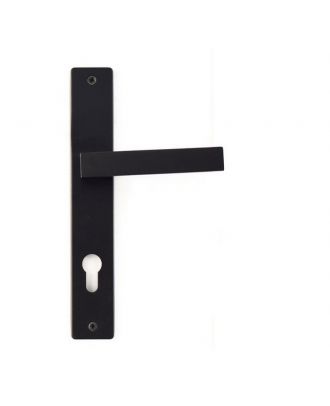 York Door Handle With Long Plate