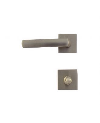 Alice Door Handles With Square Rosettes Wc
