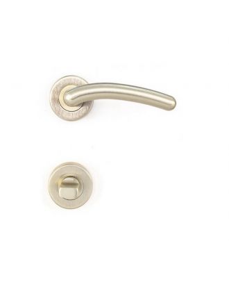 Allegra Door Handles With Round Rosettes Wc