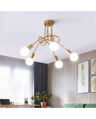 Modern Pendant Lamp, Gold