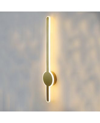 Gold Led Wall Lamp 60Cm