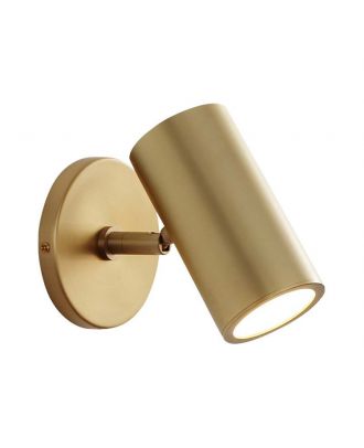 Adjustable Angle Led Wall Lamp Gold