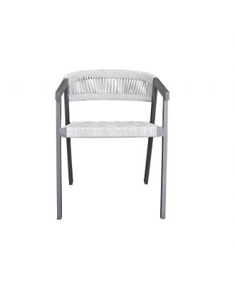 Ivona Chair Rope Gray