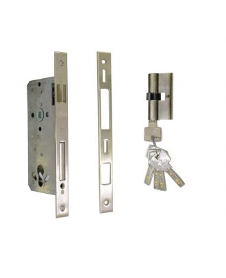 Mortise External Lock With Cylender 70 Mm