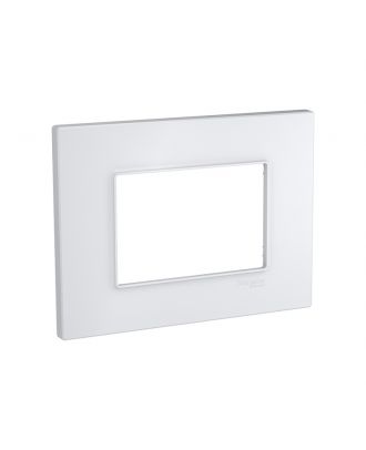 Cover Frame - 3 Modules - White