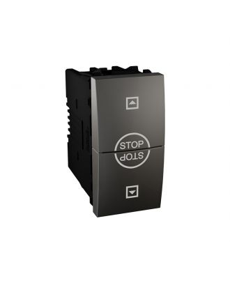 Rocker Switch - 10 A, 250 Vac - 1 M - Graphite