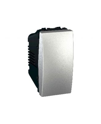 Rocker Switch - 1-Way - 16 Ax 250 Vac - 1 M - Aluminium