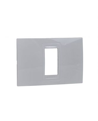 Unica Allegro - Cover Frame - 1 Module - White