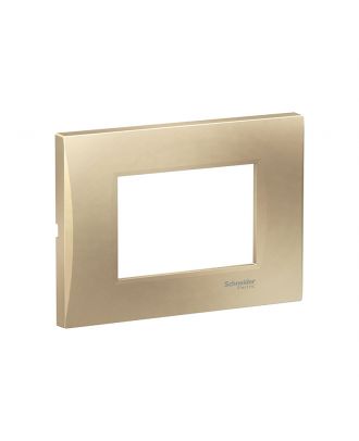Easy Styl Cover Frame Mode 3 Modules Metallic Beige