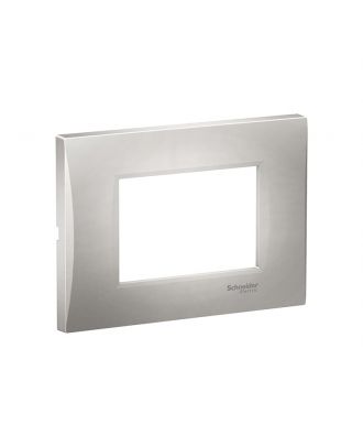 Easy Styl Cover Frame Mode 3 Modules Silver