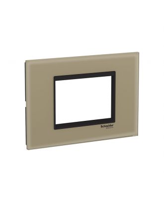 Easy Styl Cover Frame Glass 3 Modules Paper Bag/Black