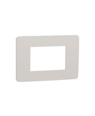 Cover Frame, New Unica, 3 Modules, Light Grey Or White