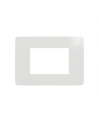 Cover Frame, New Unica, 3 Modules, White Or White