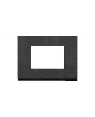 Cover Frame, New Unica, 3 Modules, Slate