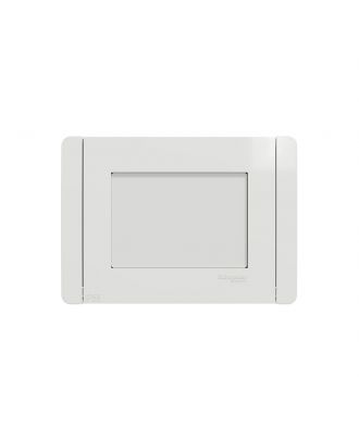 Studio Cover Frame, New Unica, 1 Gang, 3 Module, Ip55, White