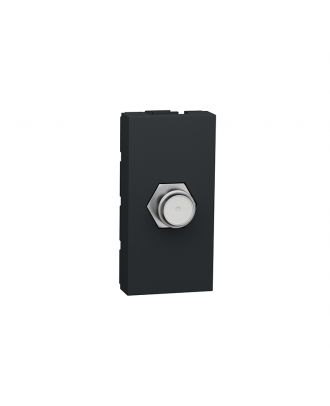 New Unica - Tv Socket - 1 Module - Anthracite
