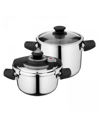 4Pcs Pressure Cooker Set 4+7L Vita – Essentials