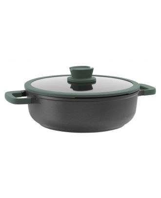 Covered 2-Handle Sauté Pan Forest 28Cm - Leo