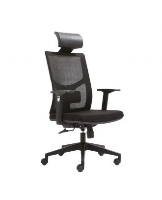 Office Chair Black Fabric