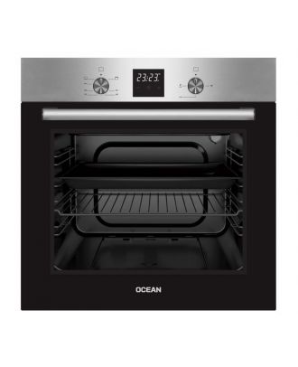 Built-In Gas Oven 60Cm With Gas Grill Digital Timer 2Fans