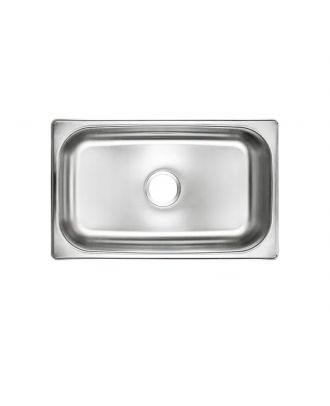 Stainless Steel Kitchen Sink With Drains Kit 71X44 Cm