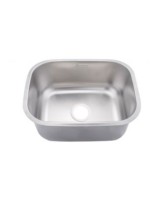 Stainless Steel Kitchen Sink With Drains Kit 40X35 Cm