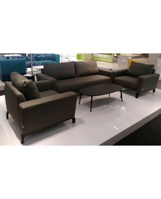 Kent Sofa Set Dark Gray