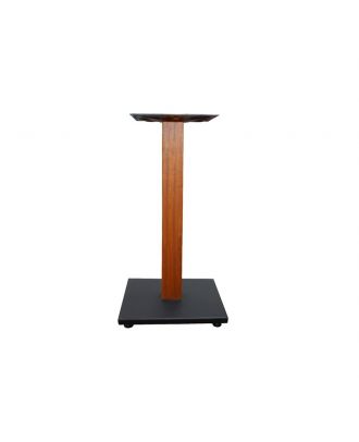 Square Table Base In Black