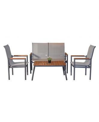 Constania Sofa Set Grey