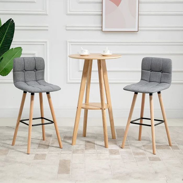 Kitchen Barstool With Footrest
